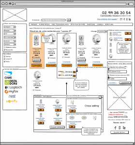 Wireframes Meilleurs alarme